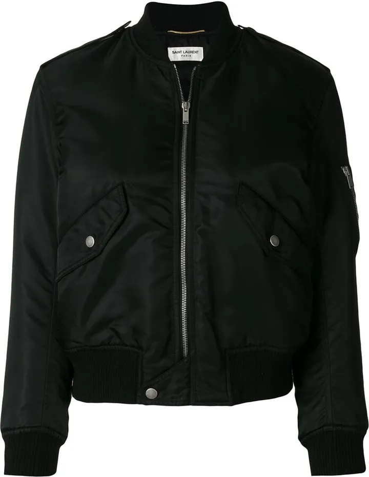 Classic Zipped Bomber Jacket