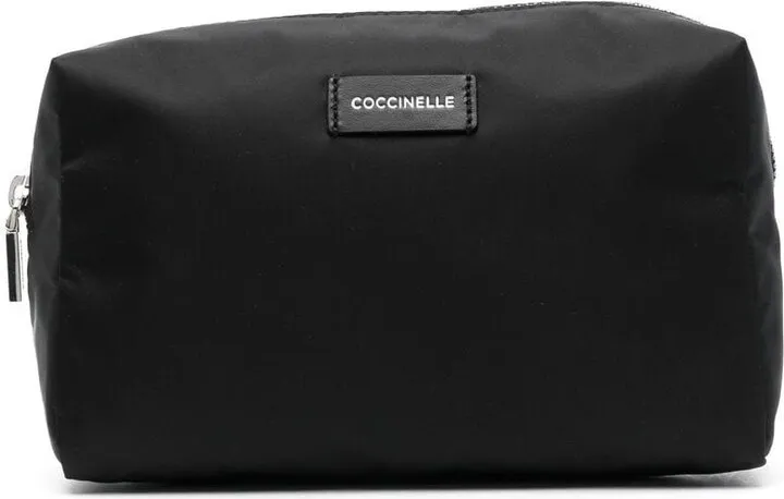 Logo Patch Wash Bag