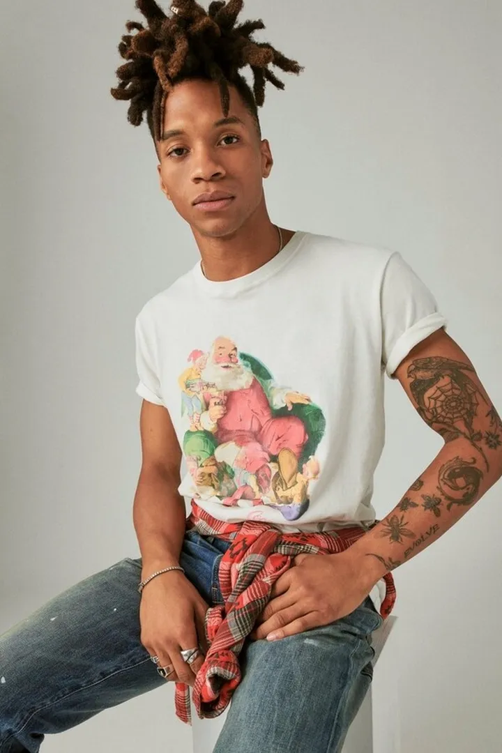 Coke Santa Graphic Tee