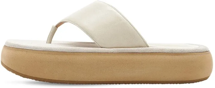 40mm Boat FF sporty leather flip flops