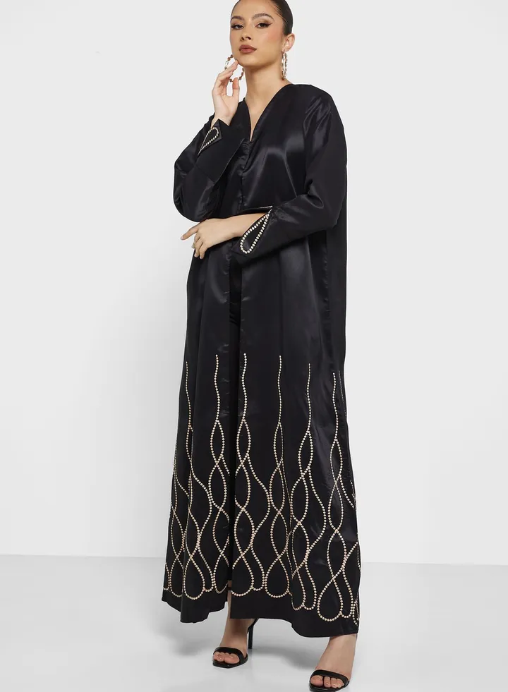 Embroidery Detail Abaya