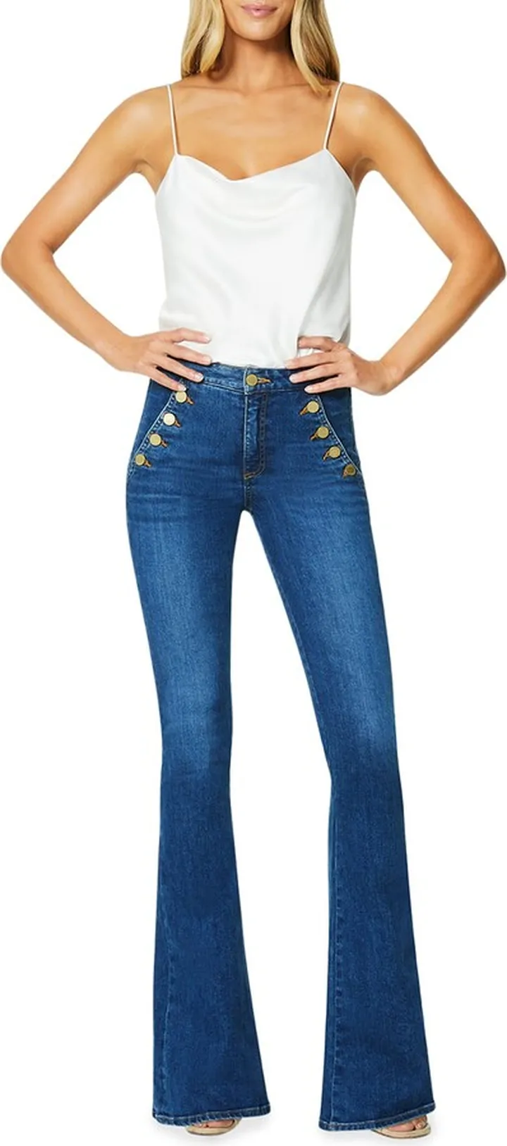 Helena Mid-Rise Flare Jeans