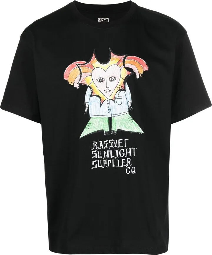 graphic short-sleeve T-shirt