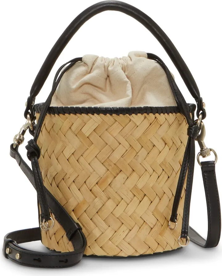 Keanu Straw Crossbody Bag