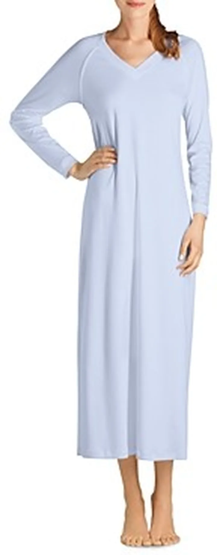 Hanro Pure Essence Long Sleeve Gown