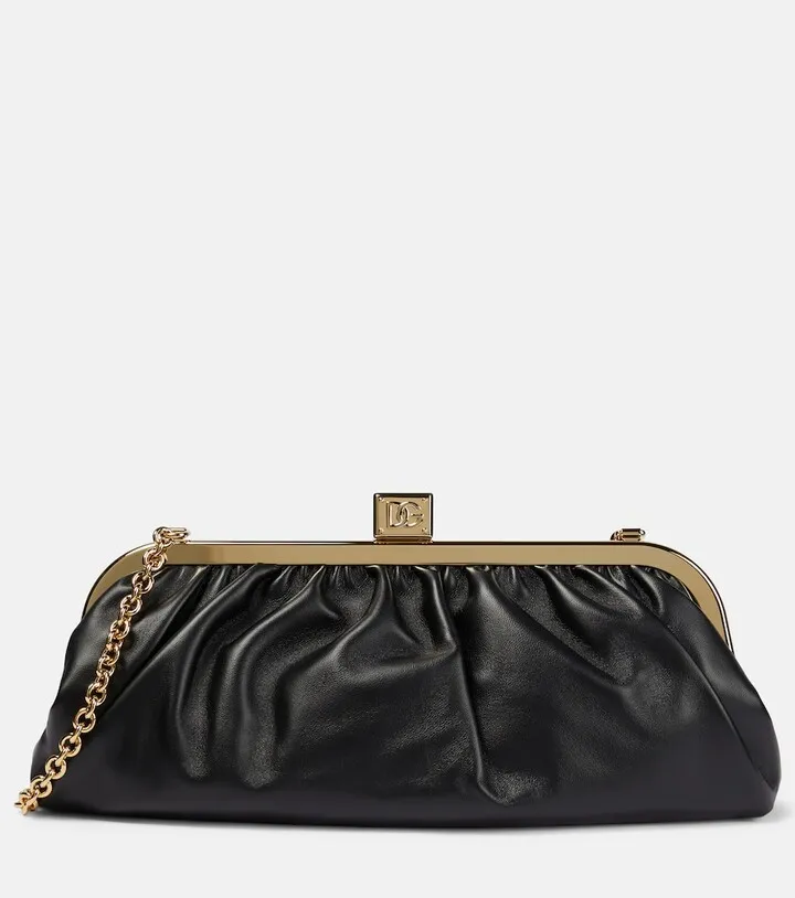 Maria leather shoulder bag