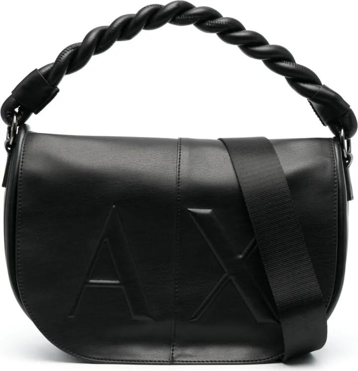 Twisted-Handle Tote Bag