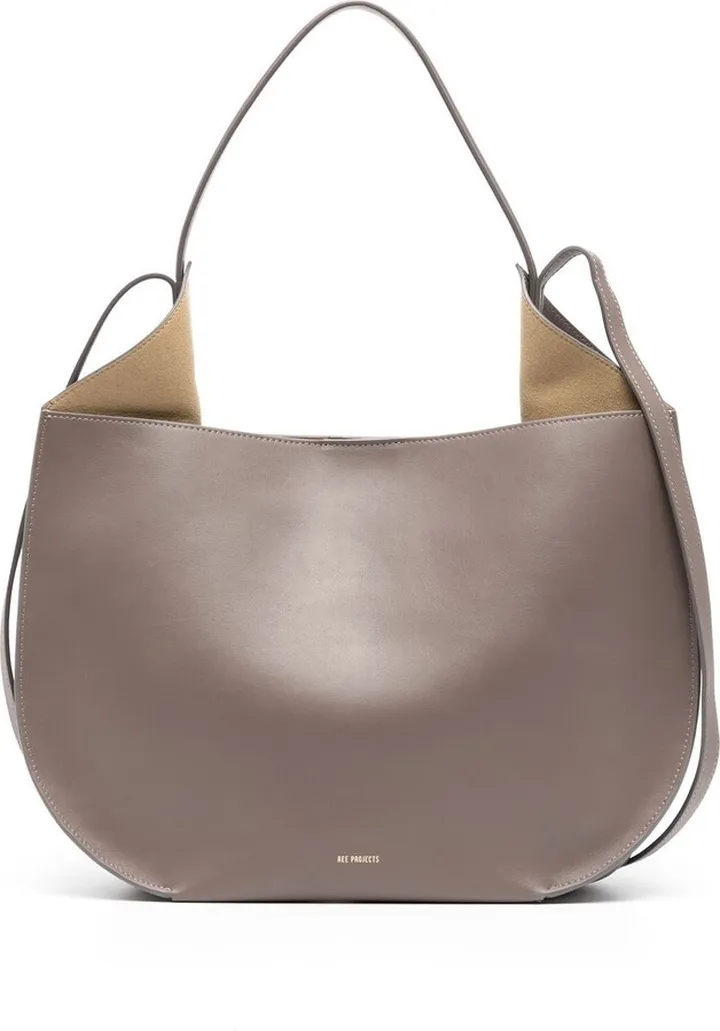 Helene leather tote bag