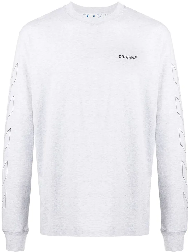 logo-print long-sleeve T-shirt