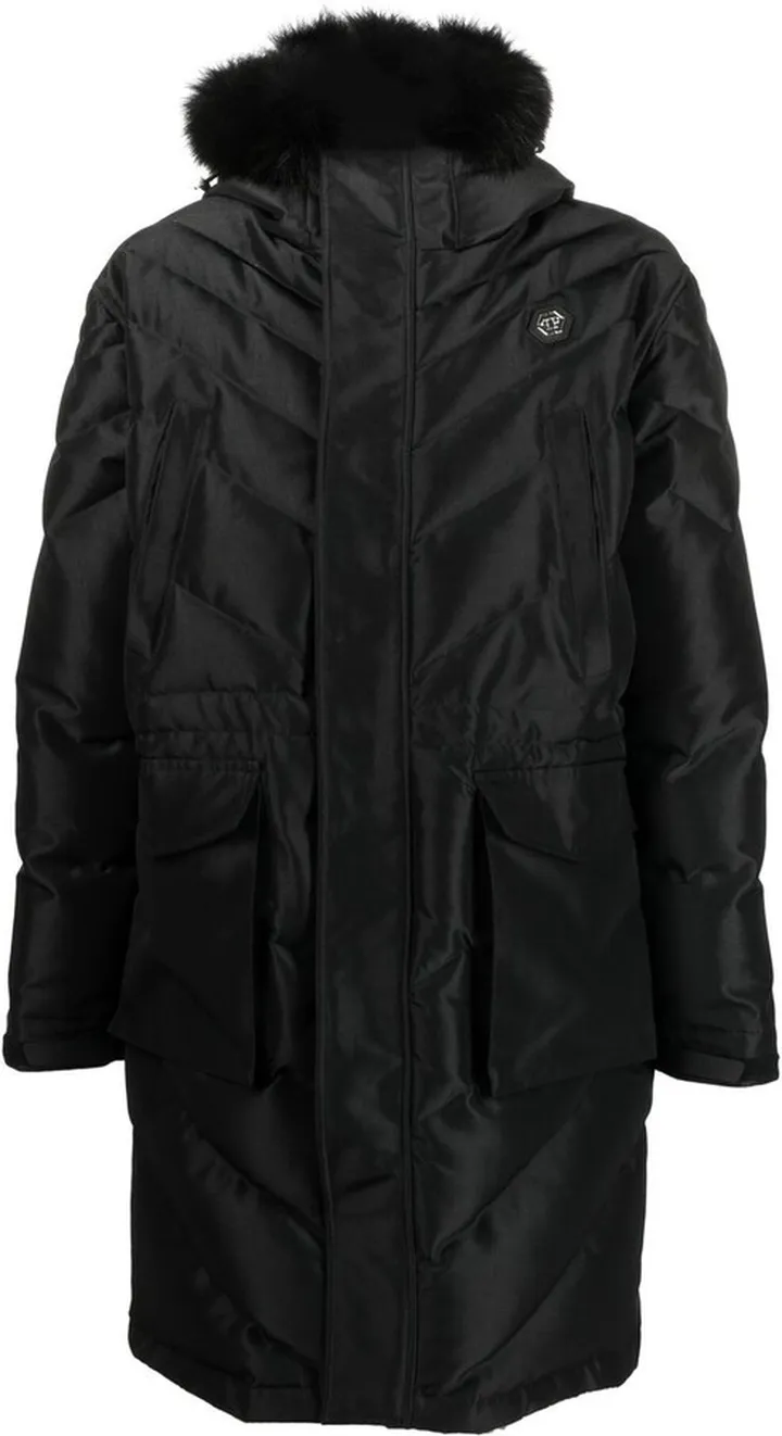 Faux Fur-Trim Parka