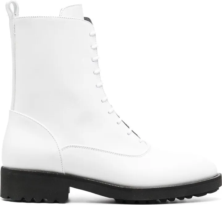 Lace-Up Ankle Boots