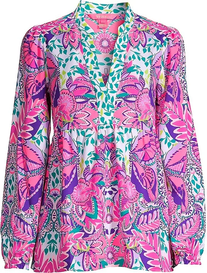 Winona Floral Stretch Tunic