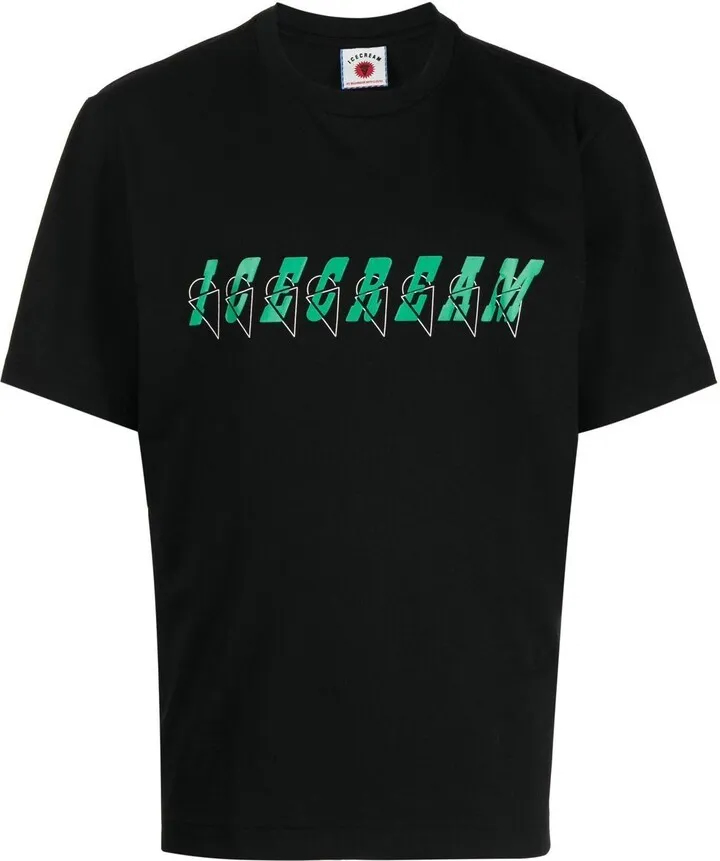 Italic logo-print T-shirt