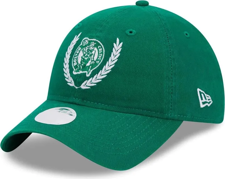 Women's New Era Kelly Green Boston Celtics Leaves 9TWENTY Adjustable Hat
