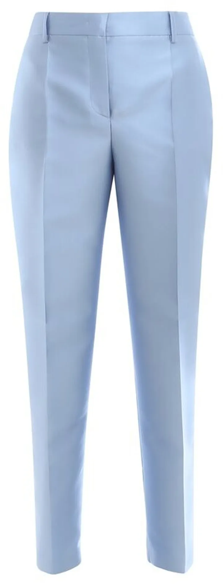 Alberta Ferretti Satin Straight Leg Trousers