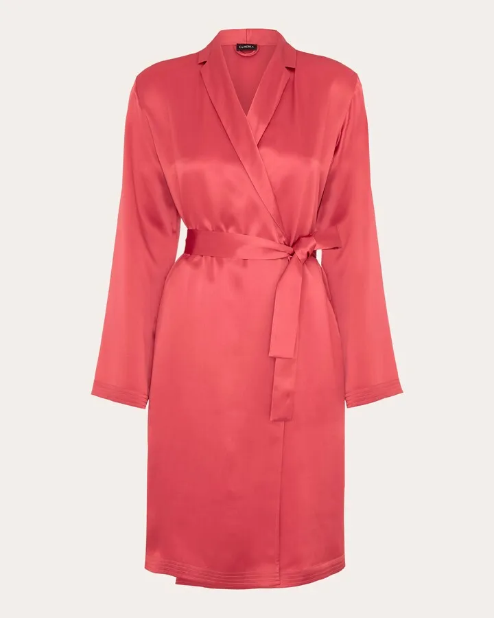 Silk Short Robe