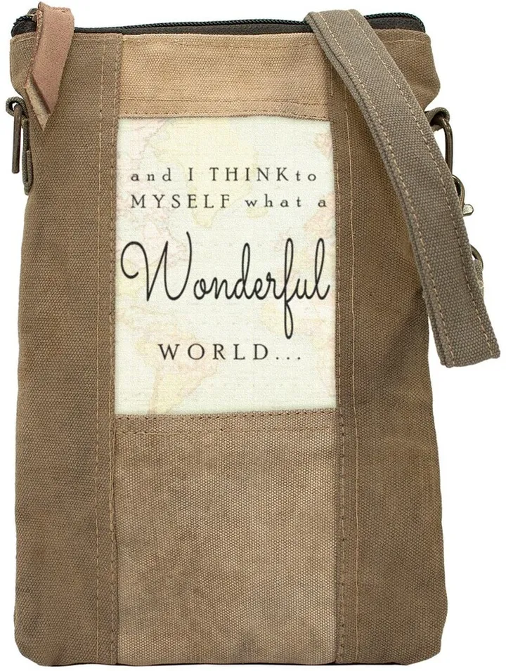 Wonderful World Tent Crossbody Bag