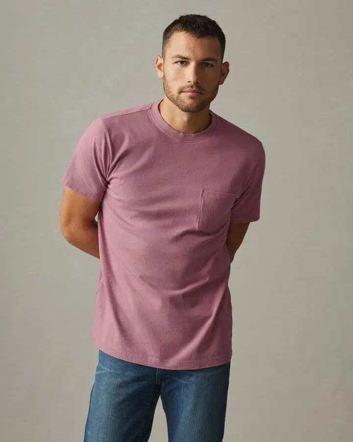 Heavyweight Pocket Tee - Dark Jasmine
