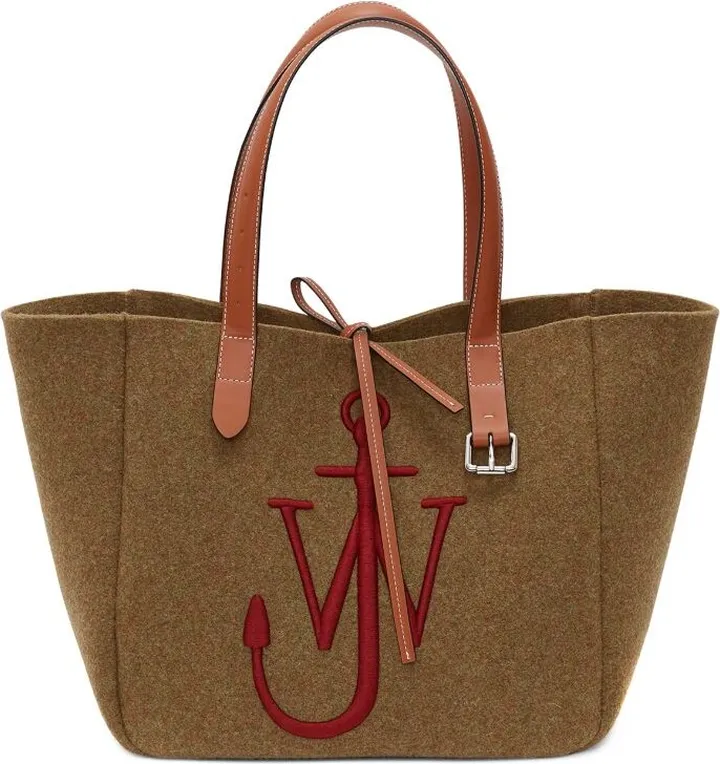 Jw Anderson Embroidered Belt Tote Bag