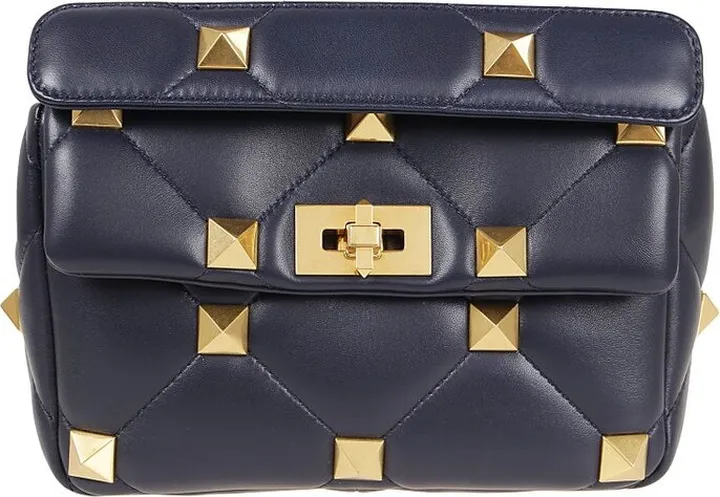 Valentino Garavani Roman Stud Quilted Medium Shoulder Bag