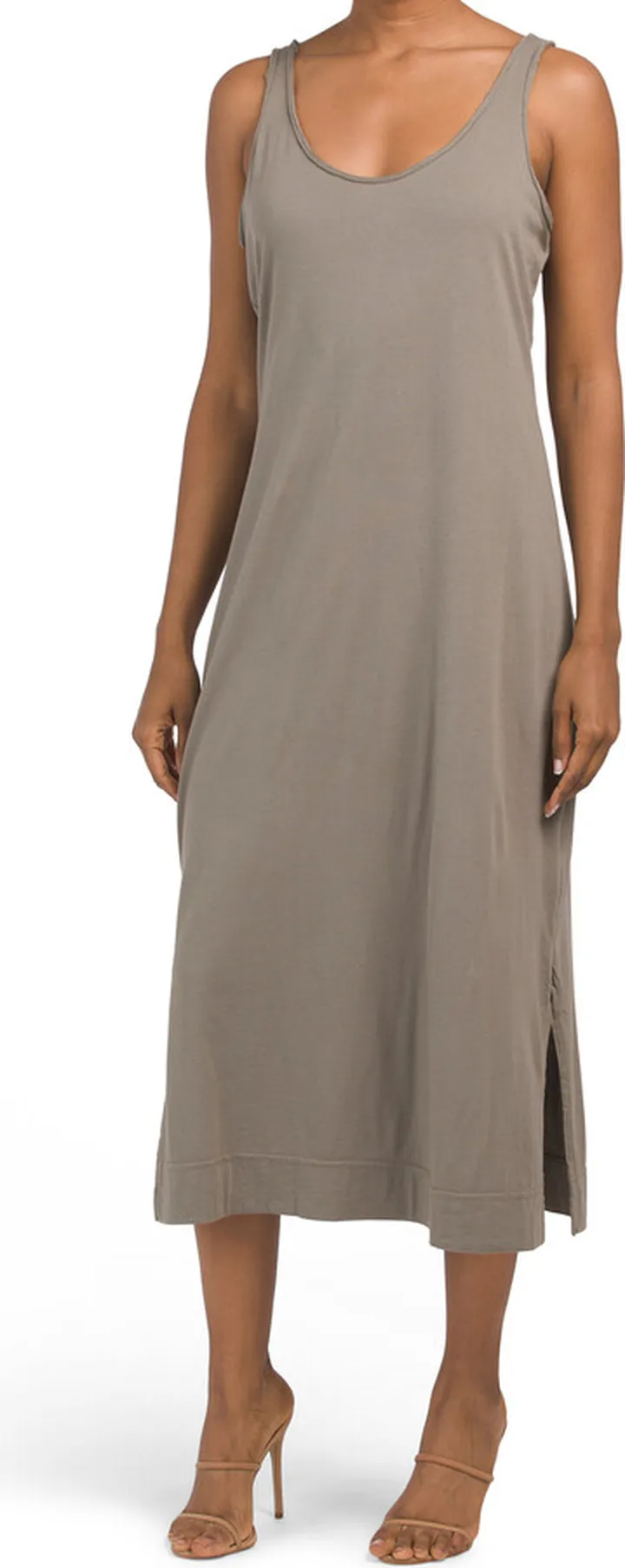 Made In Usa Cali Front To Back Tank Dress