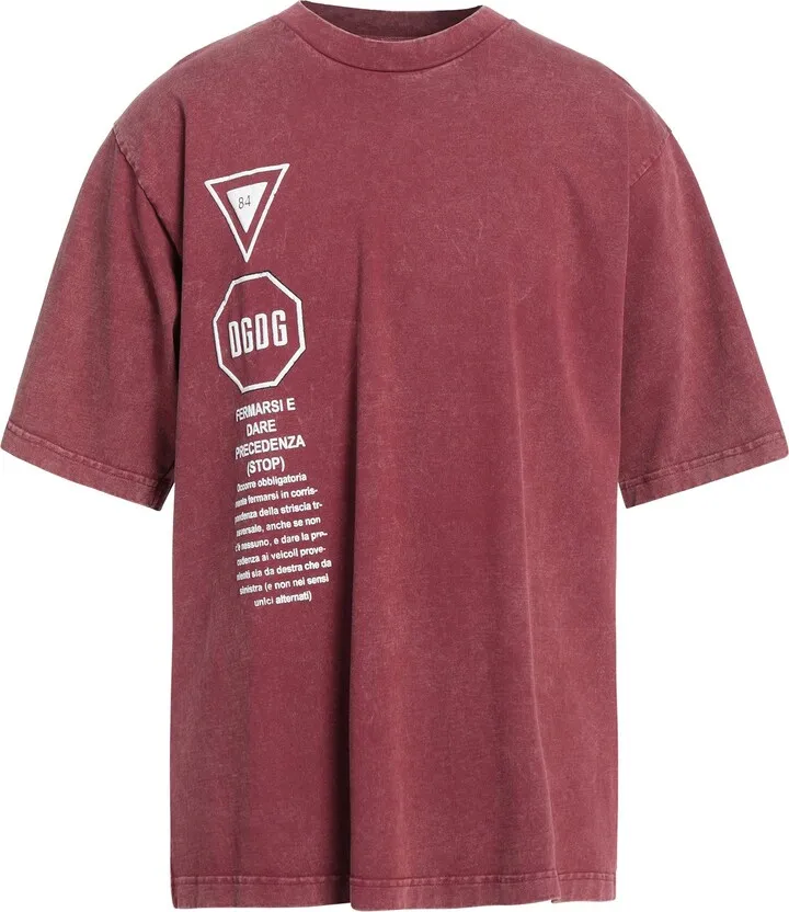 T-shirt Burgundy