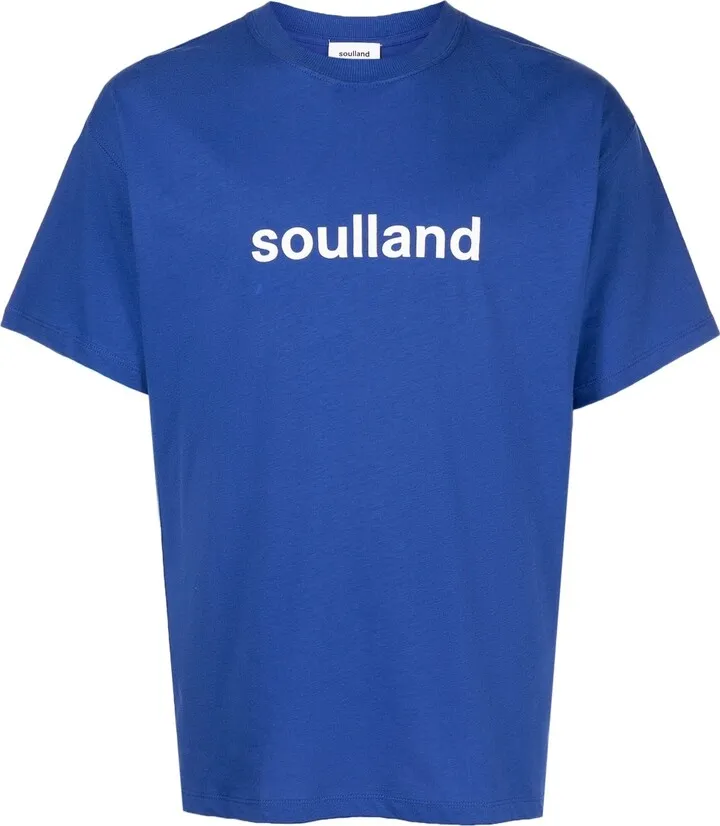 logo-print cotton T-shirt