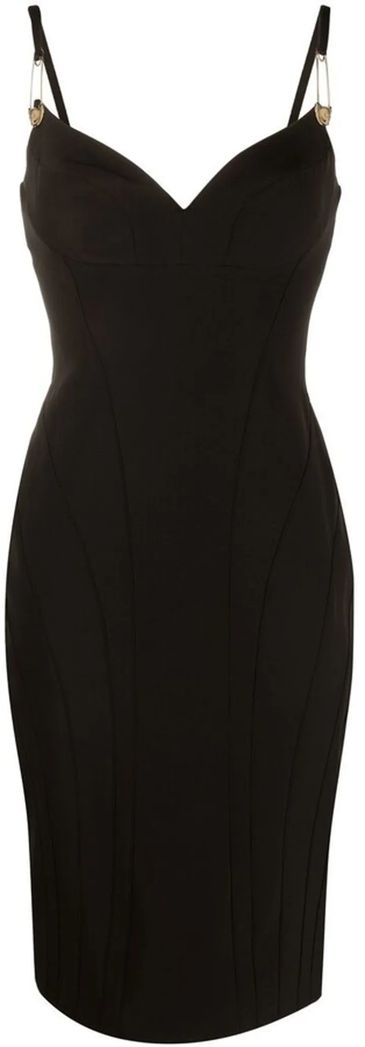 Cut midi dress