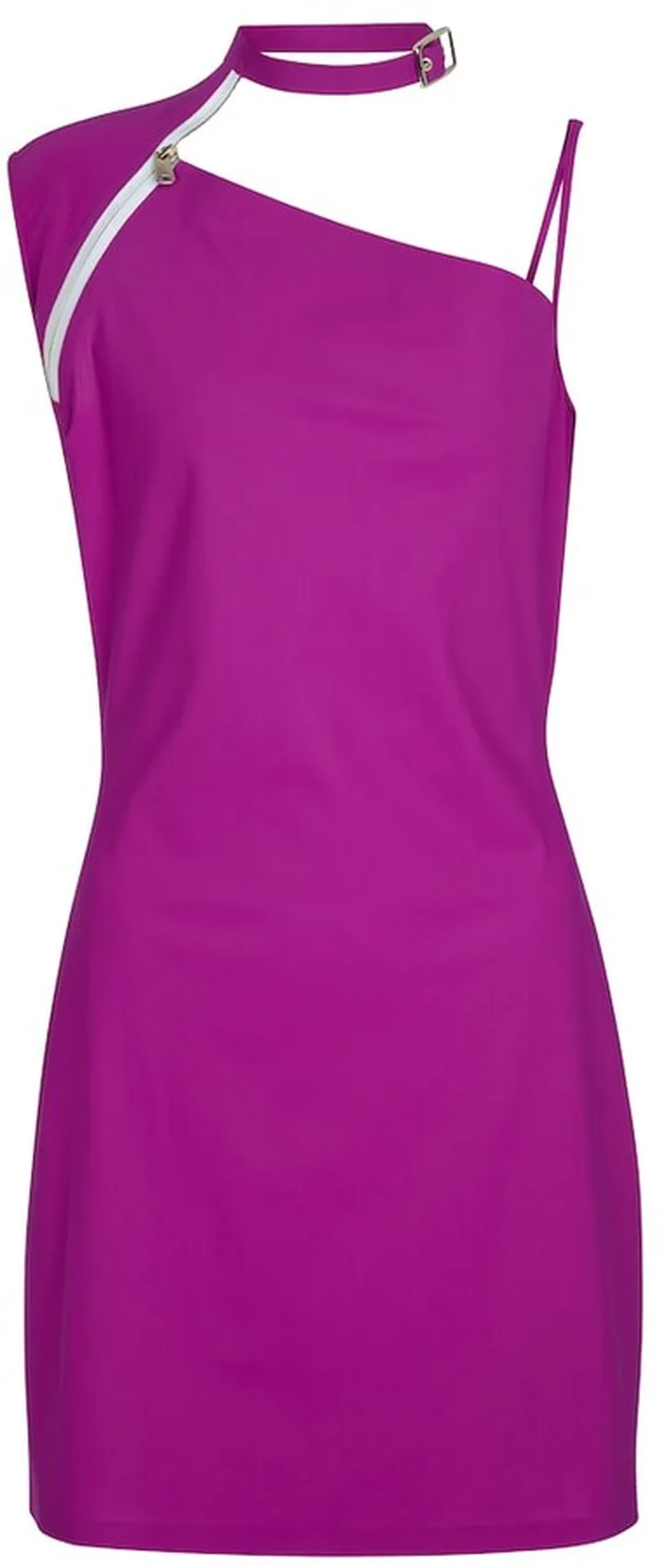 Stretch-jersey minidress