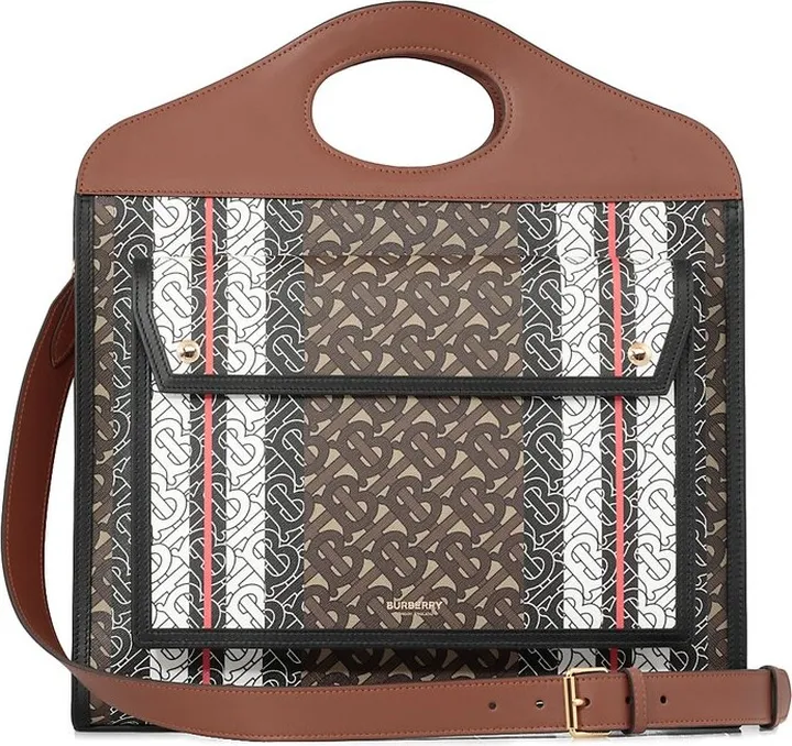 Burberry Monogram Printed Tote Bag
