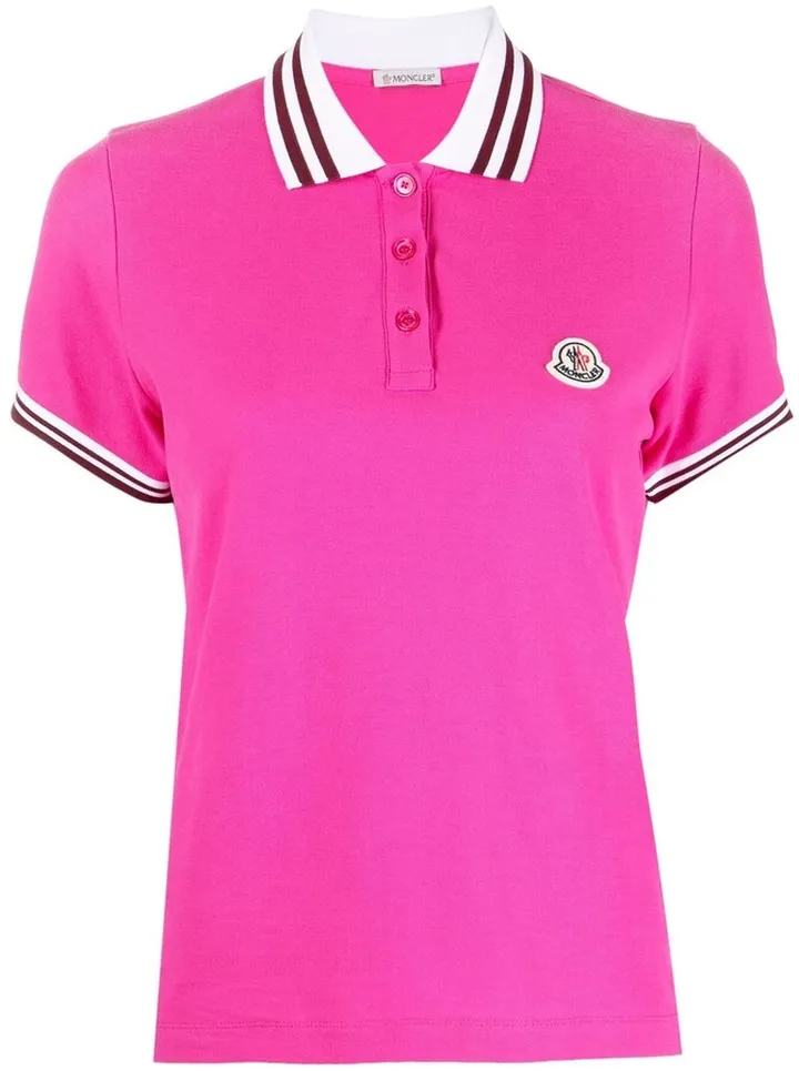 Stripe-Trim Polo Shirt