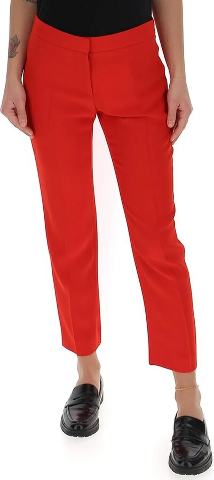 Alexander McQueen Cigarette Cropped Trousers
