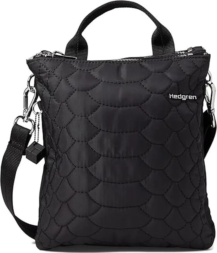 Hedgren Nancy - Sustainably Made Crossbody (Black) Handbags