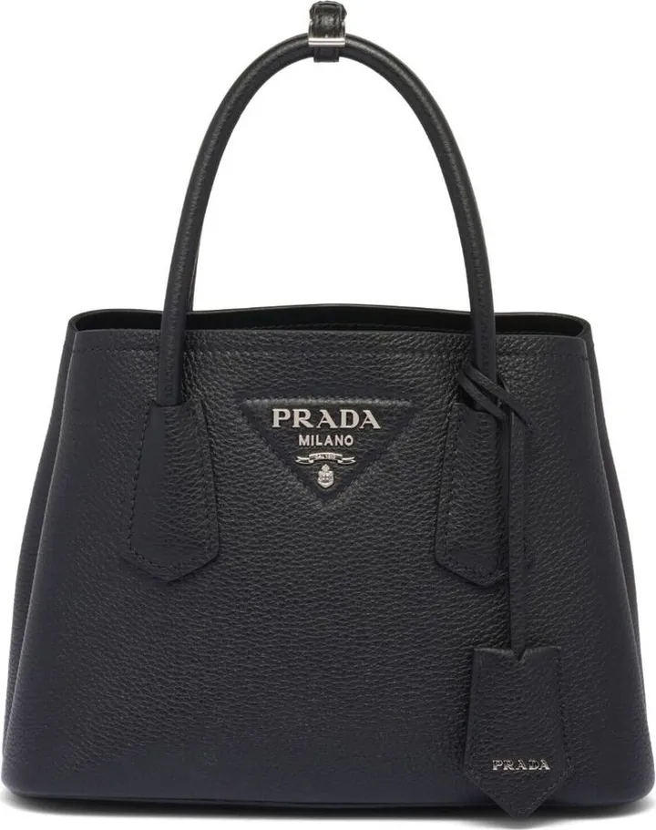 Double Saffiano leather mini bag
