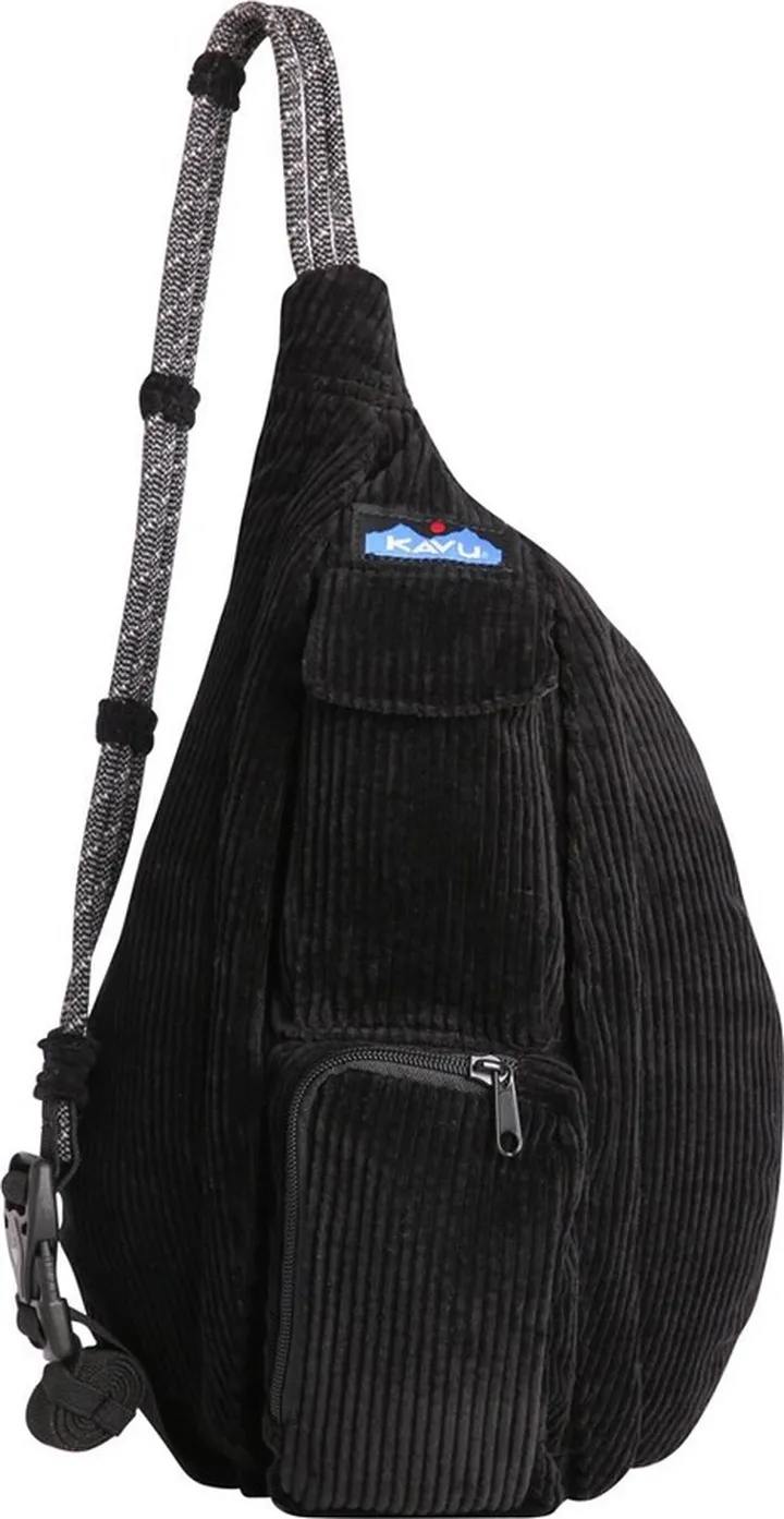 KAVU Mini Rope Cord Bag Corduroy Sling - Shadow