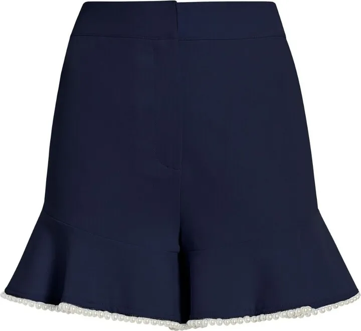 Ditsy Neema seersucker shorts
