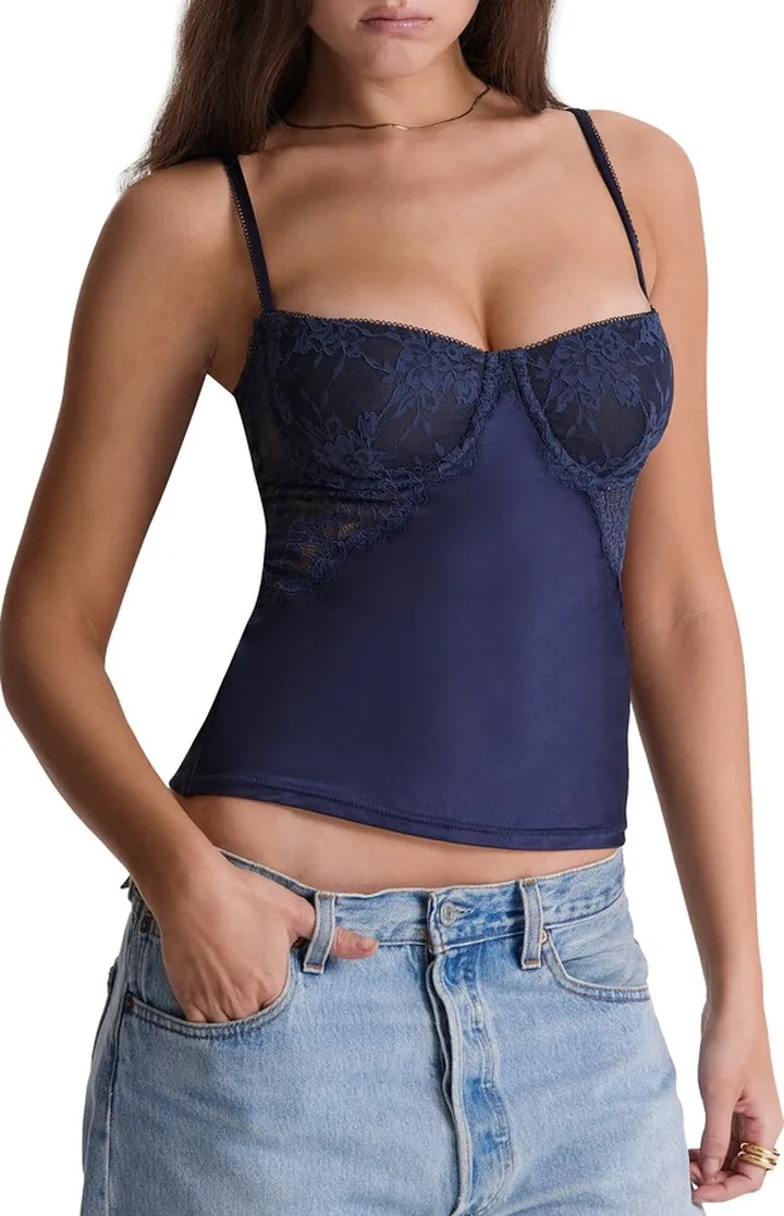Lace Corset Camisole