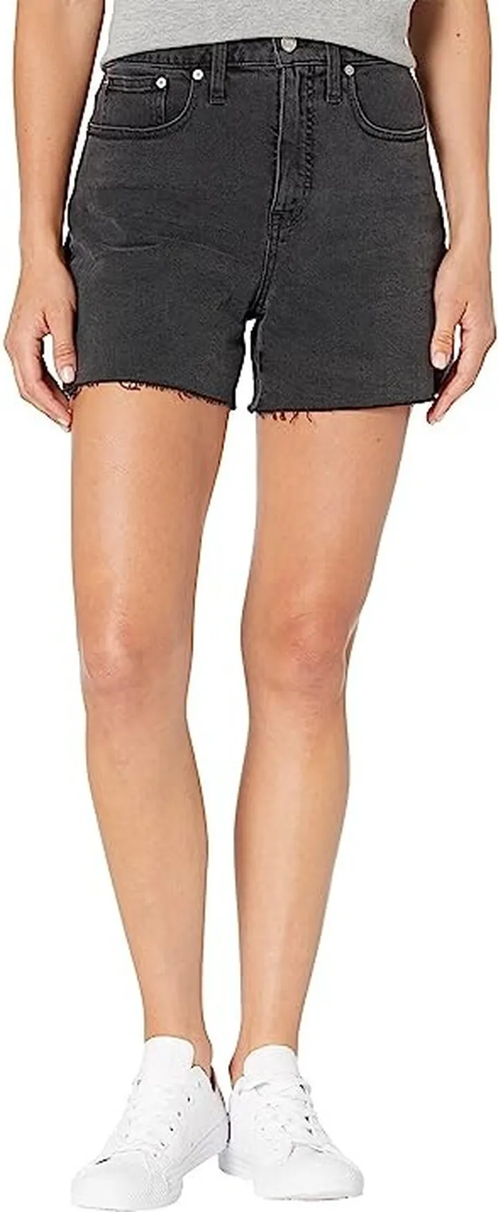 Madewell Curvy High-Rise Denim Shorts in Lunar Wash (Lunar Wash) Women's Shorts