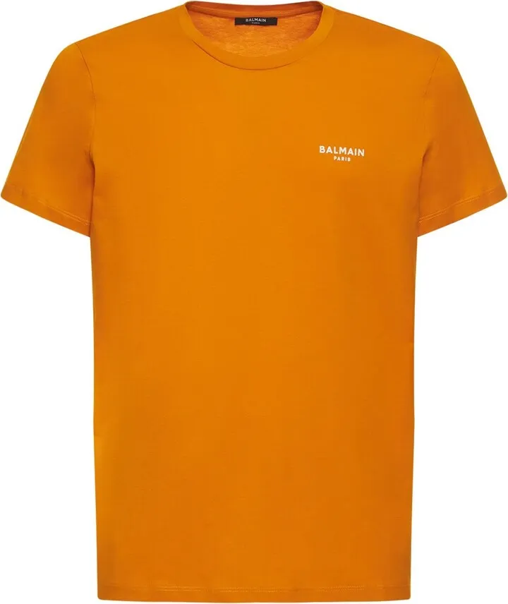 Flocked logo classic t-shirt