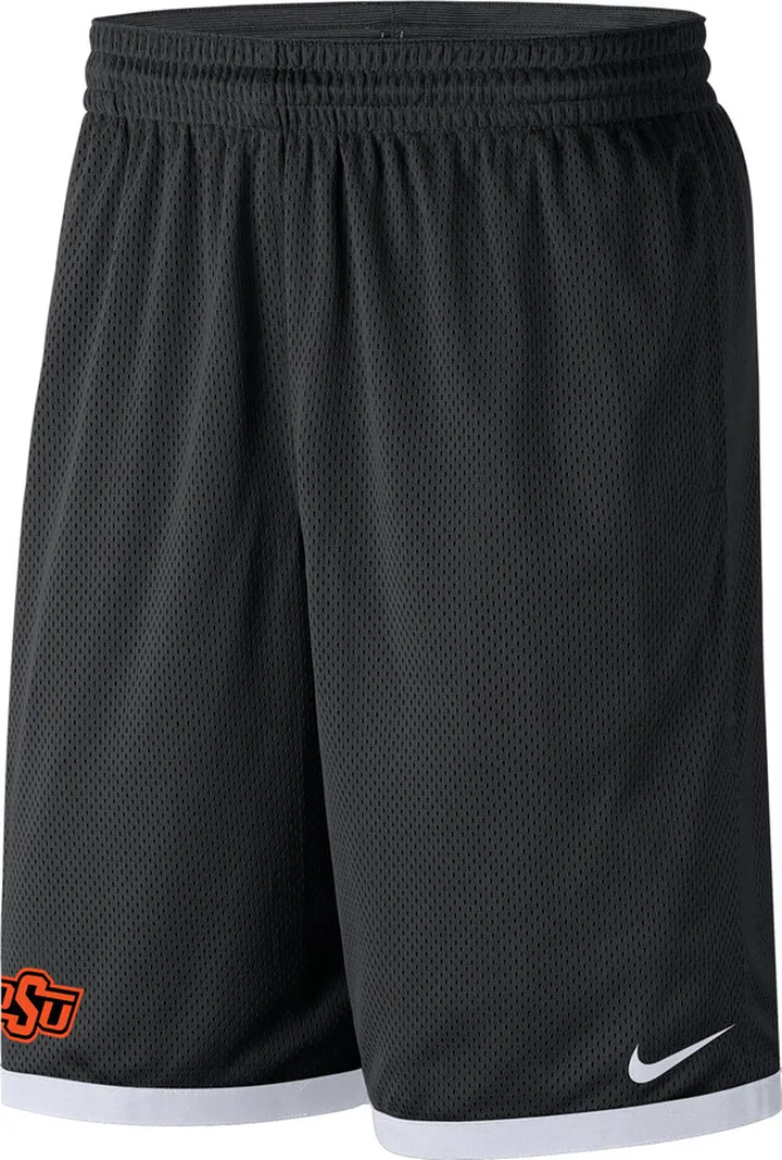 Oklahoma State Nike Men's College Mesh Shorts in Black