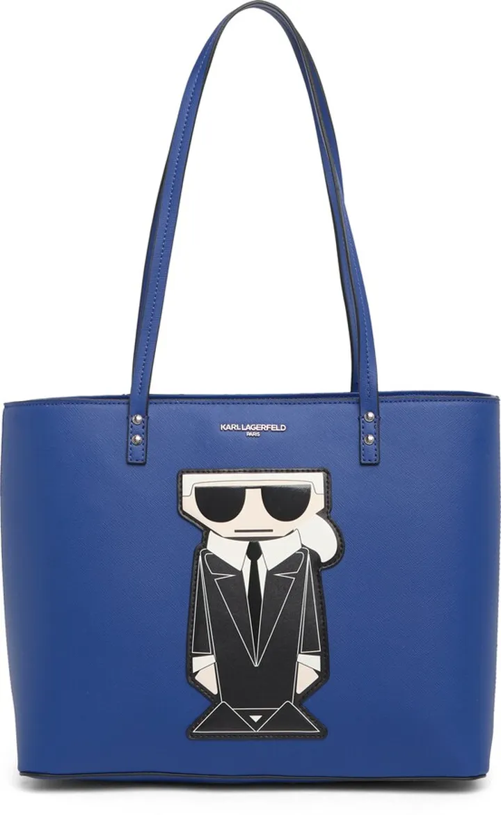 Maybelle Leather Printed Tote