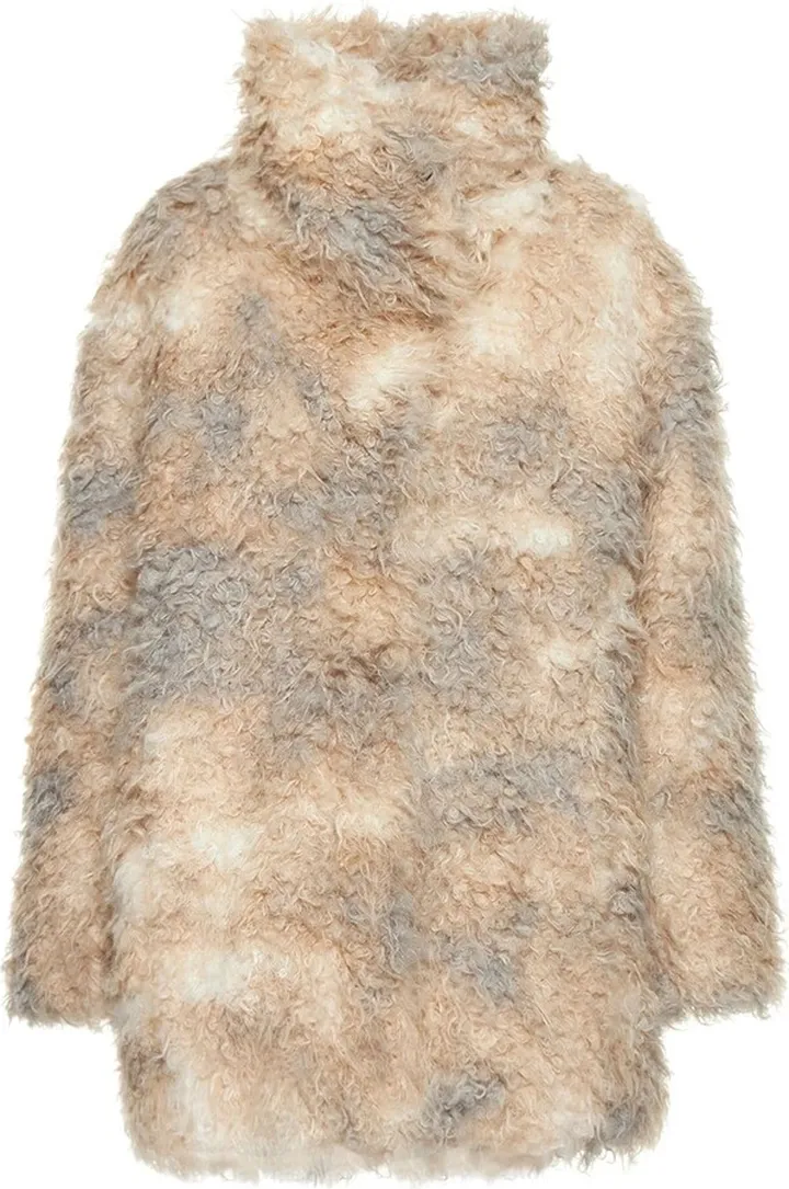 Faux fur coat