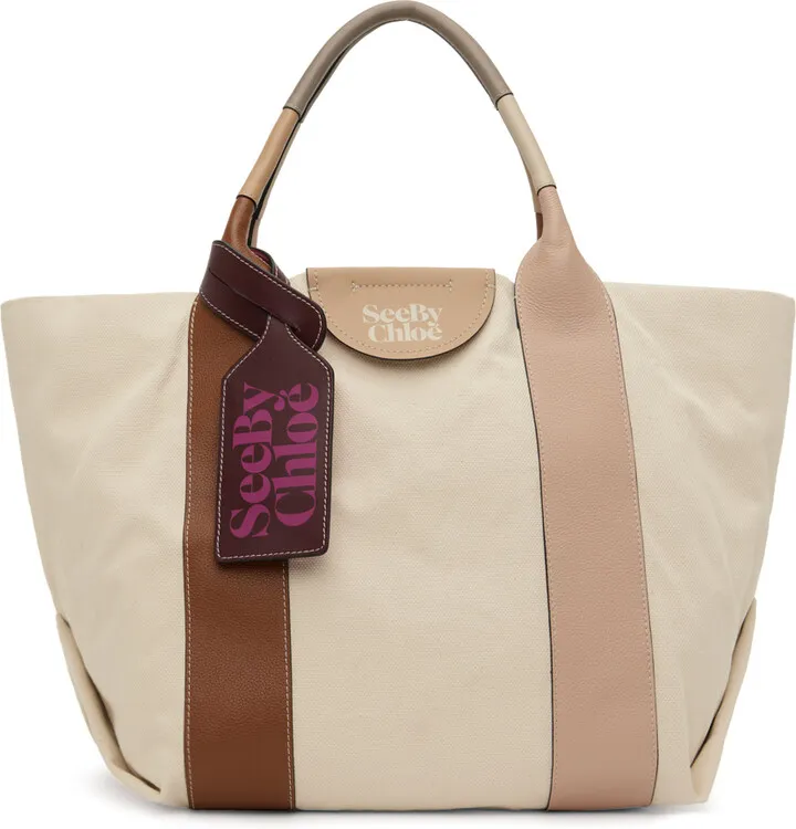 See by Chloé Off-White Laetizia Tote