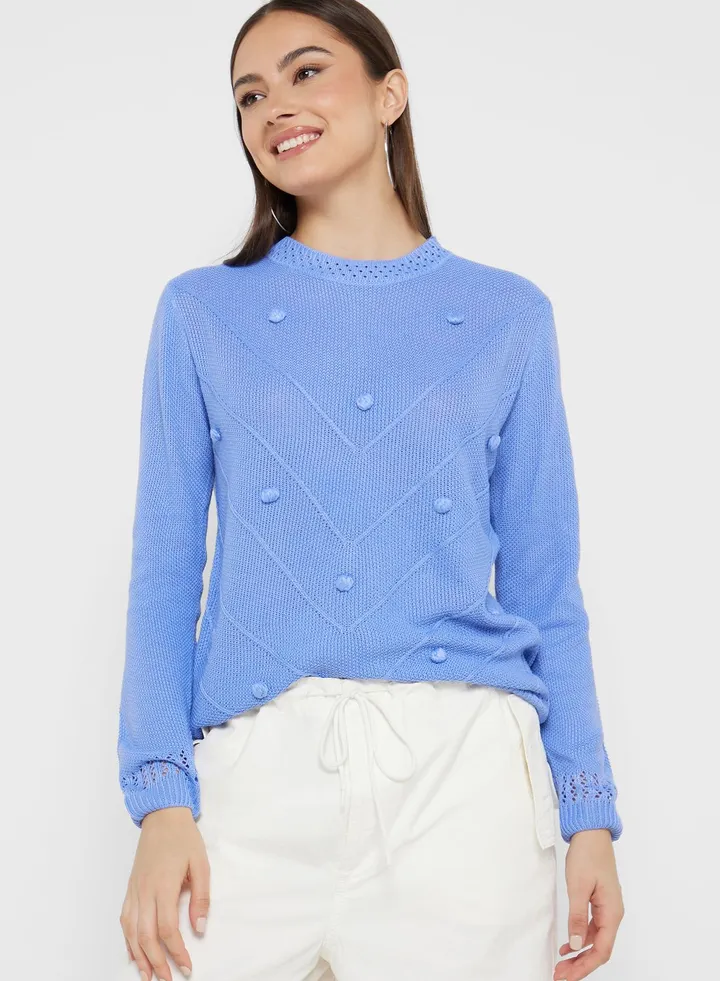Bobble Knit Sweater