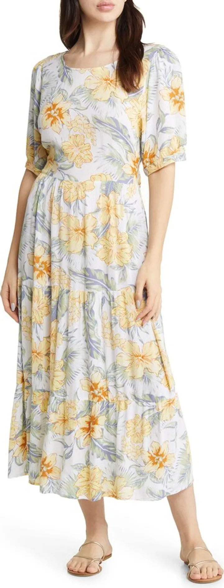 Always Floral Midi Dress