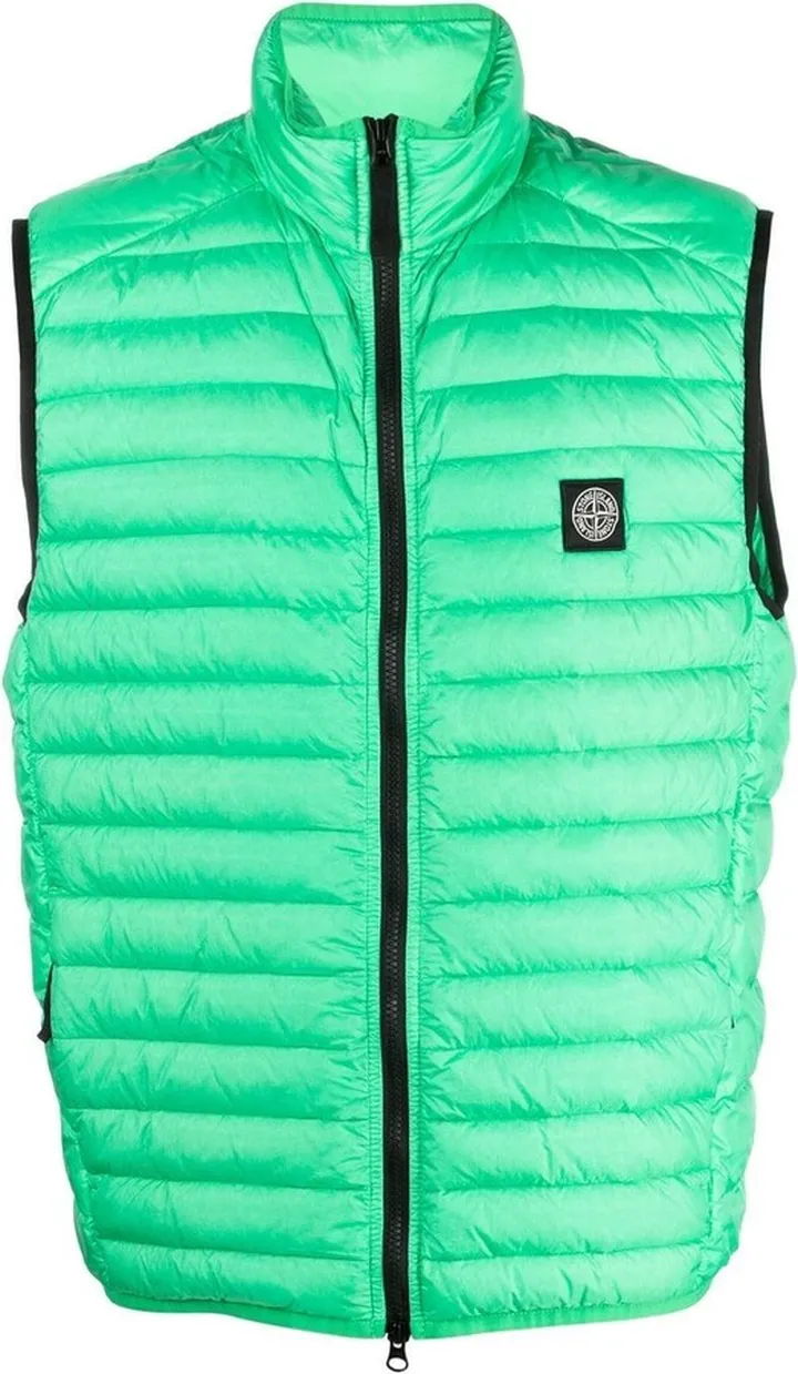 Feather-Down Padded Gilet