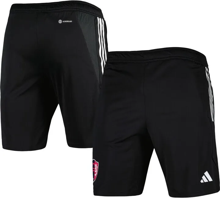 Men's adidas Black St. Louis City Sc 2023 On-Field Aeroready Training Shorts
