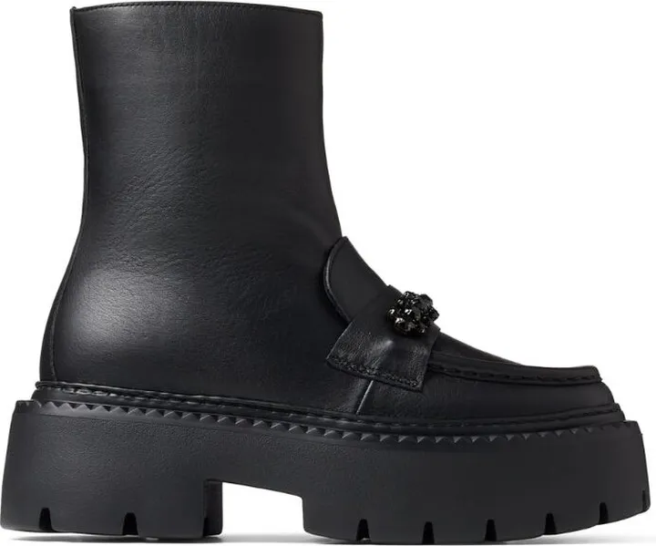 Jimmy Choo Bryer Leather Ankle Boots