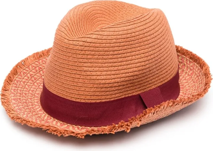 Ribbon-Detail Sun Hat
