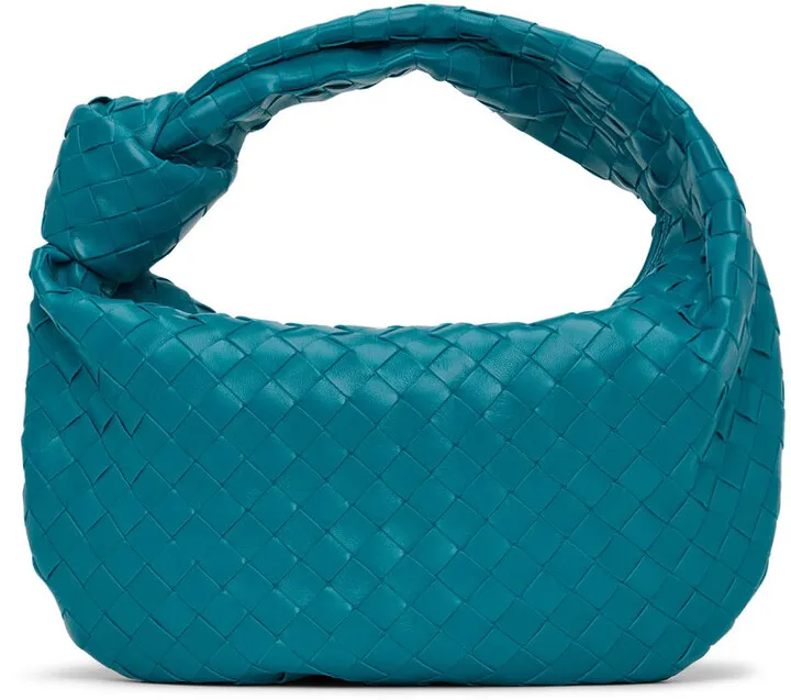 Bottega Veneta Blue Teen Jodie Bag